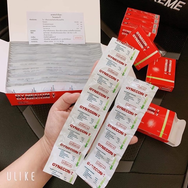 combo 50 viên đặt gynecon trà xanh thái lan