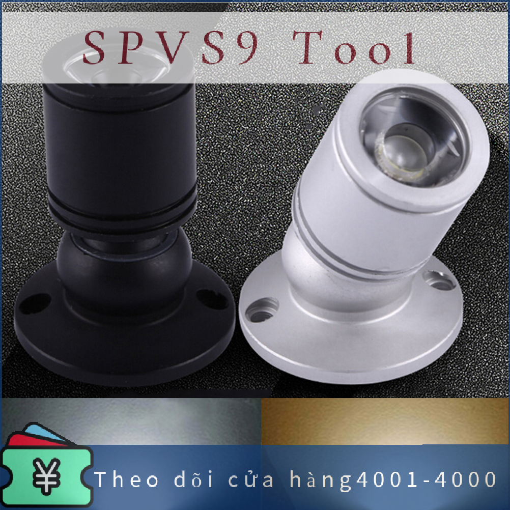 SPVS9 Tool Đèn rọi Mini 1W Đèn trần Led đèn âm trần chiếu sáng tủ