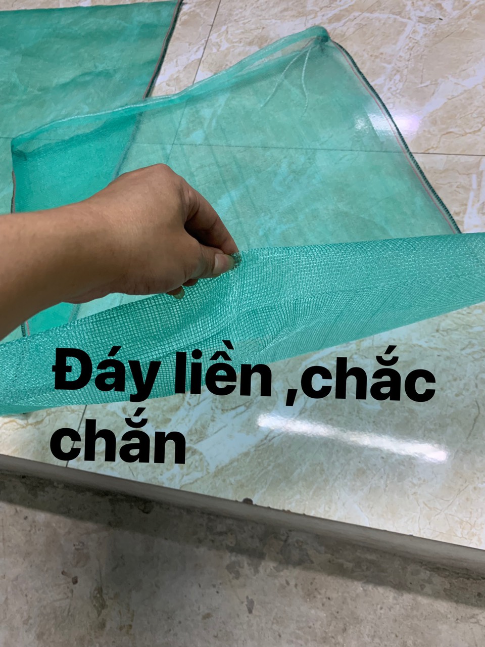 túi đựng cá may bằng chã