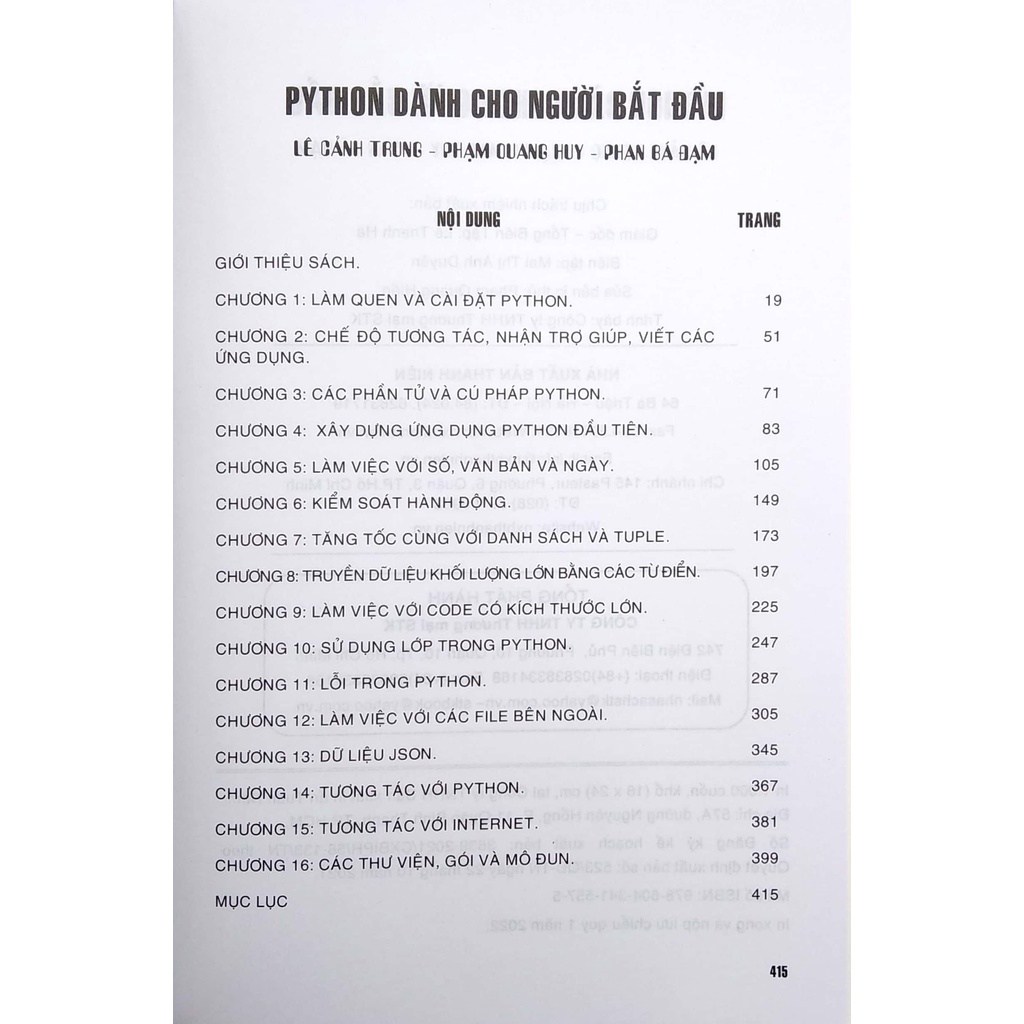 Python Dành Cho Người Bắt Đầu ( STK )