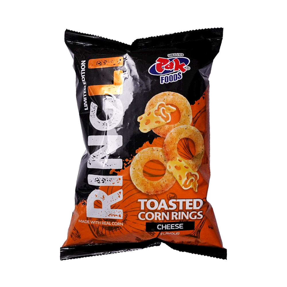 Al Fatah PAK FOODS RINGLI TOASTED CORN RINGS CHEESE 45 GM-AFP-000396796 ...