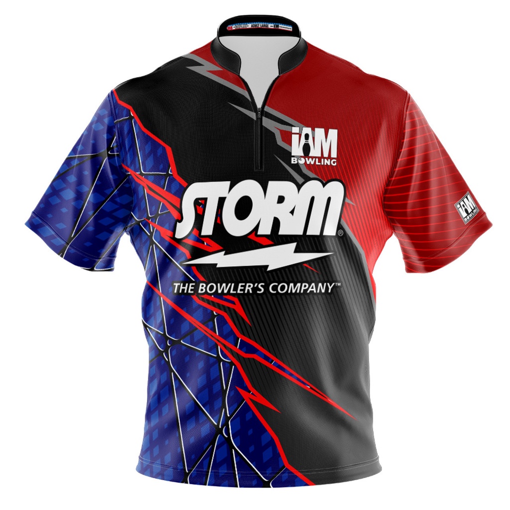 2023 Storm DS Bowling Jersey - Design 1509-ST 3D Polo Shirt | Lazada  Singapore