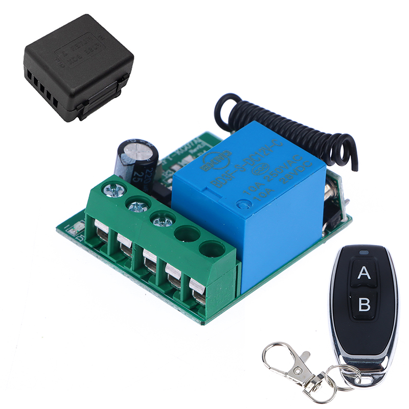 1/2pcs%20Small%20Suitcase%20220v%201ch%20Relay%20Module%20With%20Remote%20On%20Off%20Rf%20433%20Mhz%20Wireless%20Remote%20Control%20Switch%20-%20Image%206
