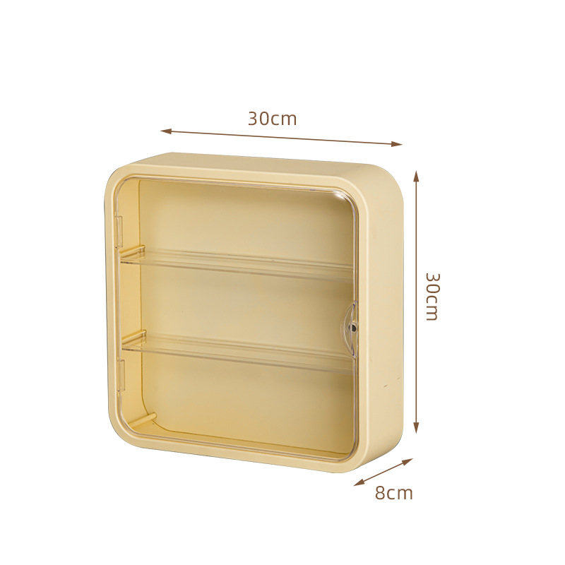 XINLANYASHE Wall mounted doll storage box Wall mounted, dustproof Doll display stand, display cabinet, display box can be stacked together. transparent toy display box Doll display cabinet, clear box, toy storage box toy display box Acrylic display cabine