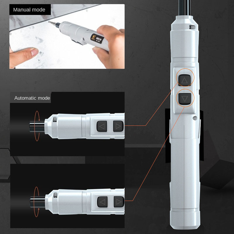 ZUOGUAN Pen type small precision electric screwdriver set Multifunctional mini mobile phone clock screwdriver