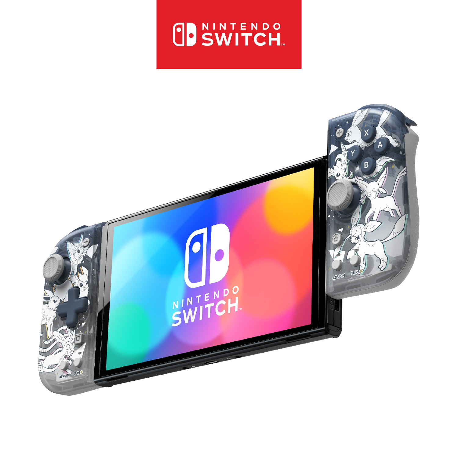 Nintendo Official Store] HORI Grip Controller Fit Attachment Set