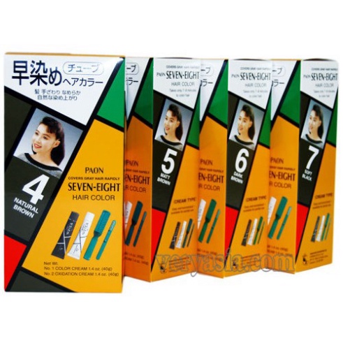 Chính hãng Thuốc Nhuộm Phủ Bạc Seven-Eight