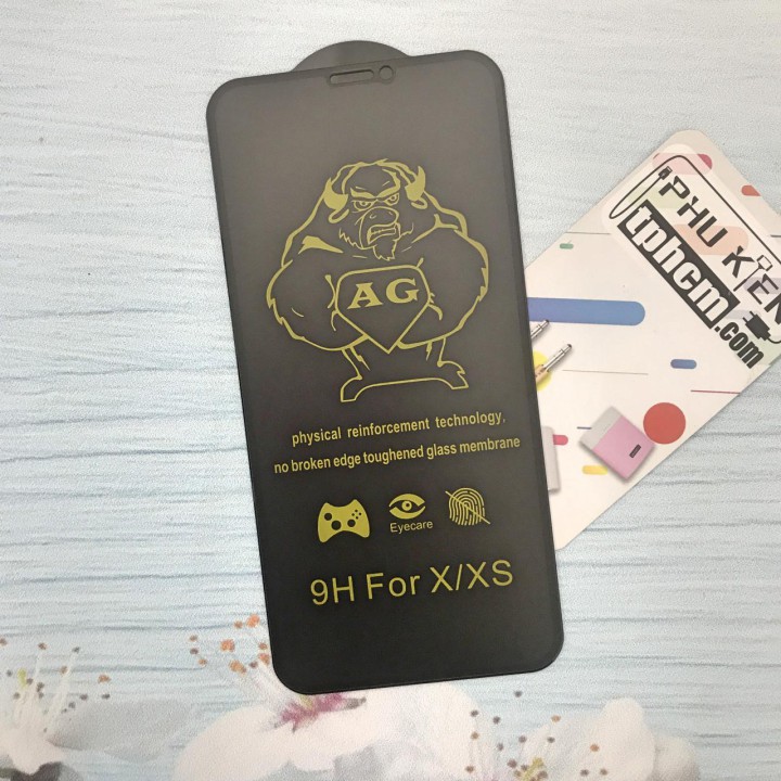 Dán cường lực nhám full màn hình iphone x - xs - 11 pro