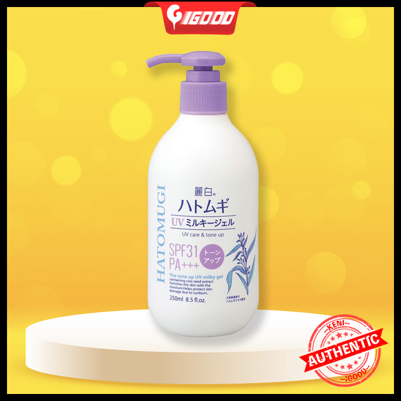 Sữa dưỡng thể chống nắng hatomugi spf31 pa+++ nhật bản