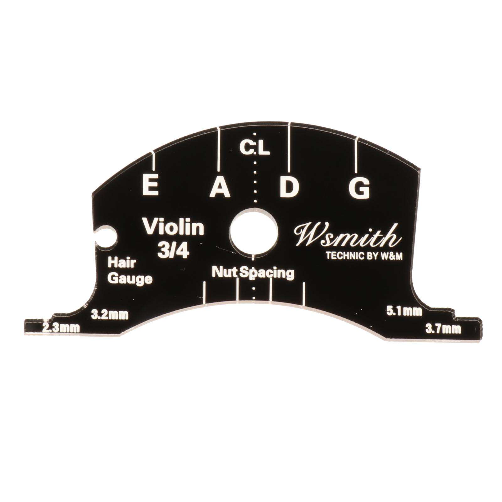Violin Bridge Mold Template Reference Repair For 1/2 3/4 4/4 Size Violins