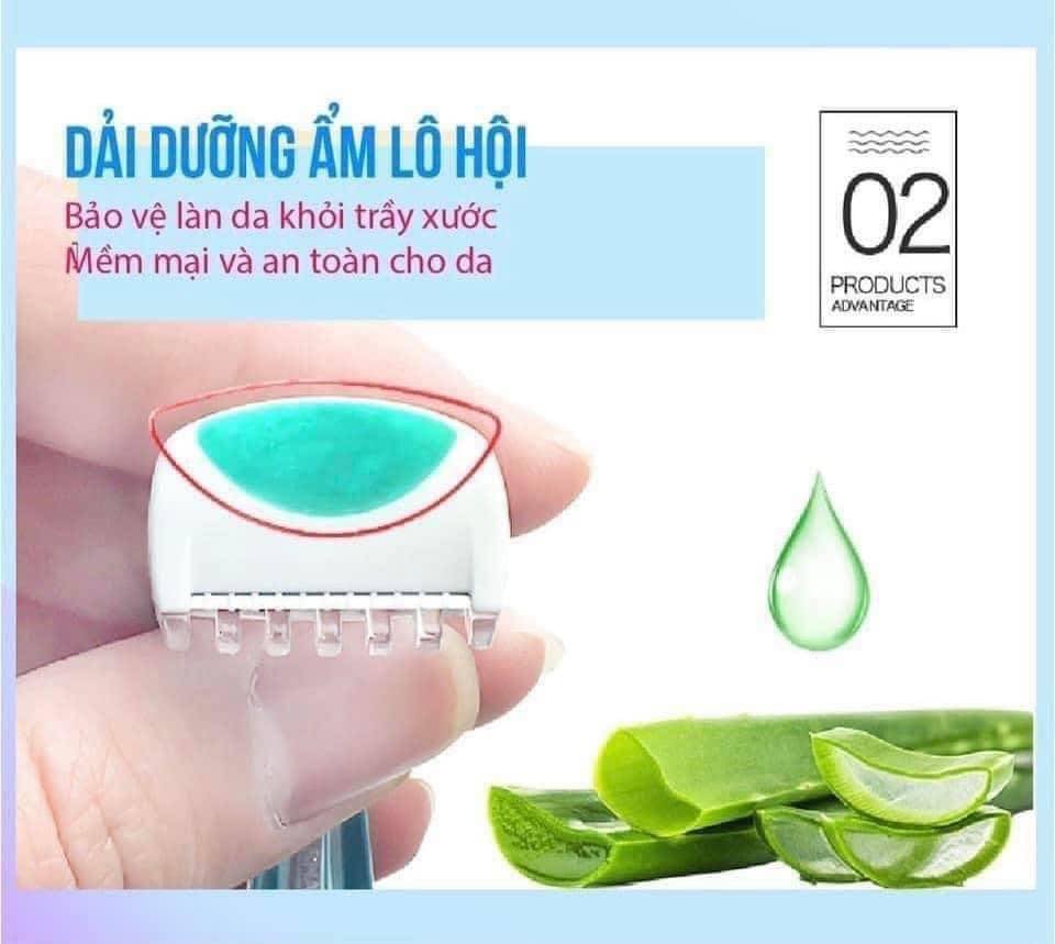 [Set 2 Dao Cạo] Dao Cạo Bikini Thân Nhựa Kai Bikini Line Razor