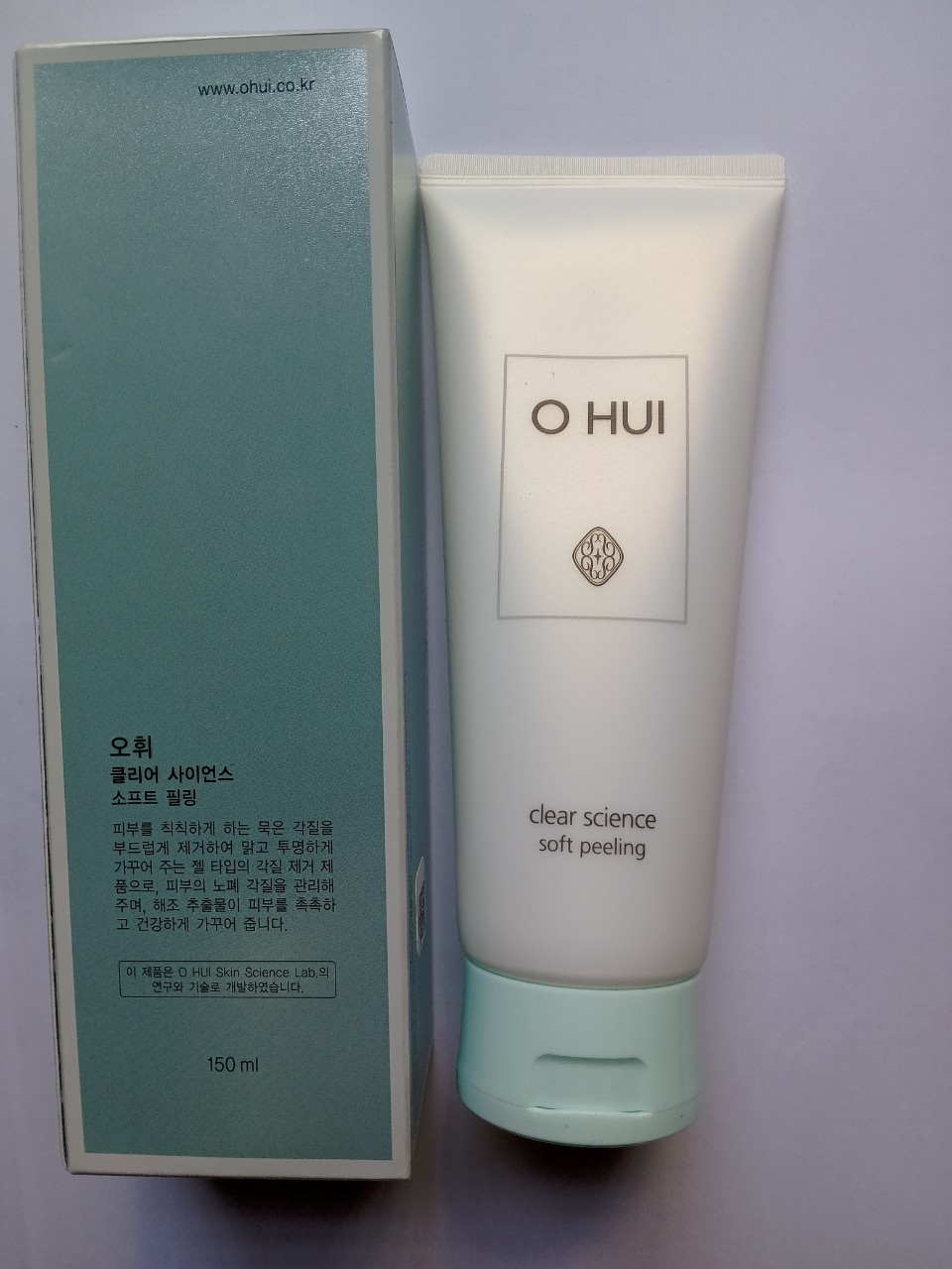 [Date2025] Tẩy tế bào chết ohui Clear Science Soft Peeling full size 150ml