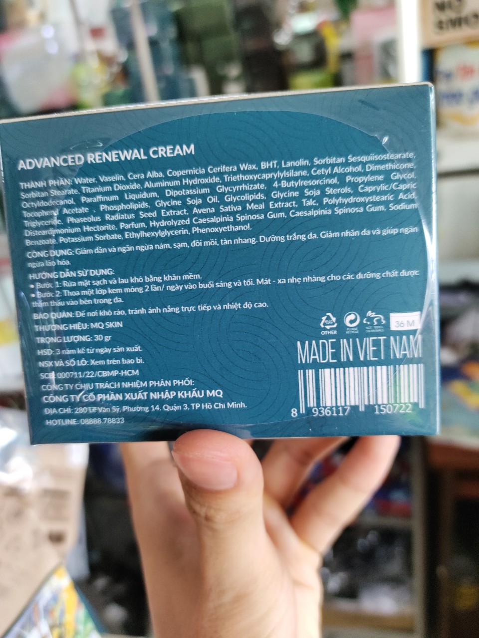 KEM SIÊU TRẮNG MQ SKIN