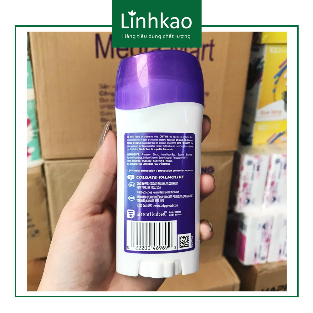 Lăn Khử Mùi Dạng Sáp Lady Speed Stick 65g
