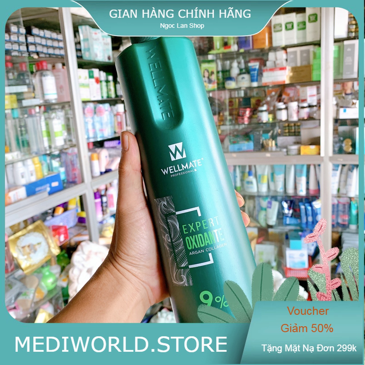 Oxi wellmate Trợ Nhuộm 3% 6% 9% 12%