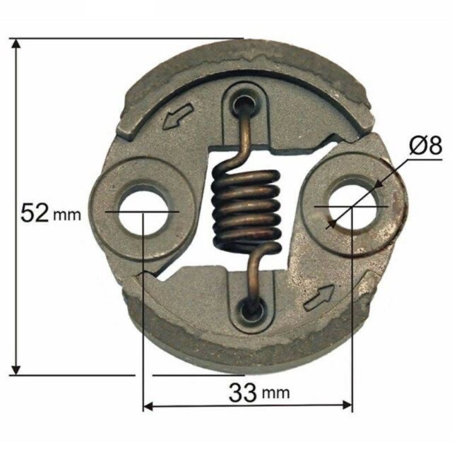 Bố côn ( nồi) máy cắt cỏ 260 / bố côn đỏ