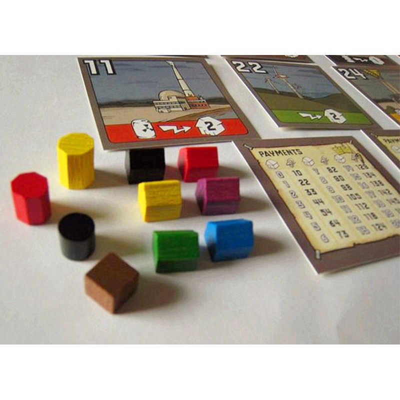 Bộ trò chơi Board game Power Grid vui nhộn a