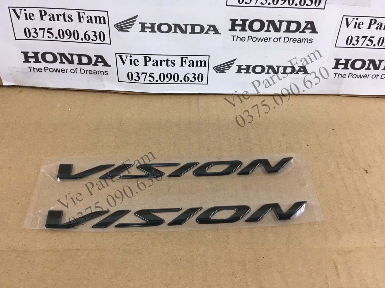 Cặp tem sườn Vision din Honda