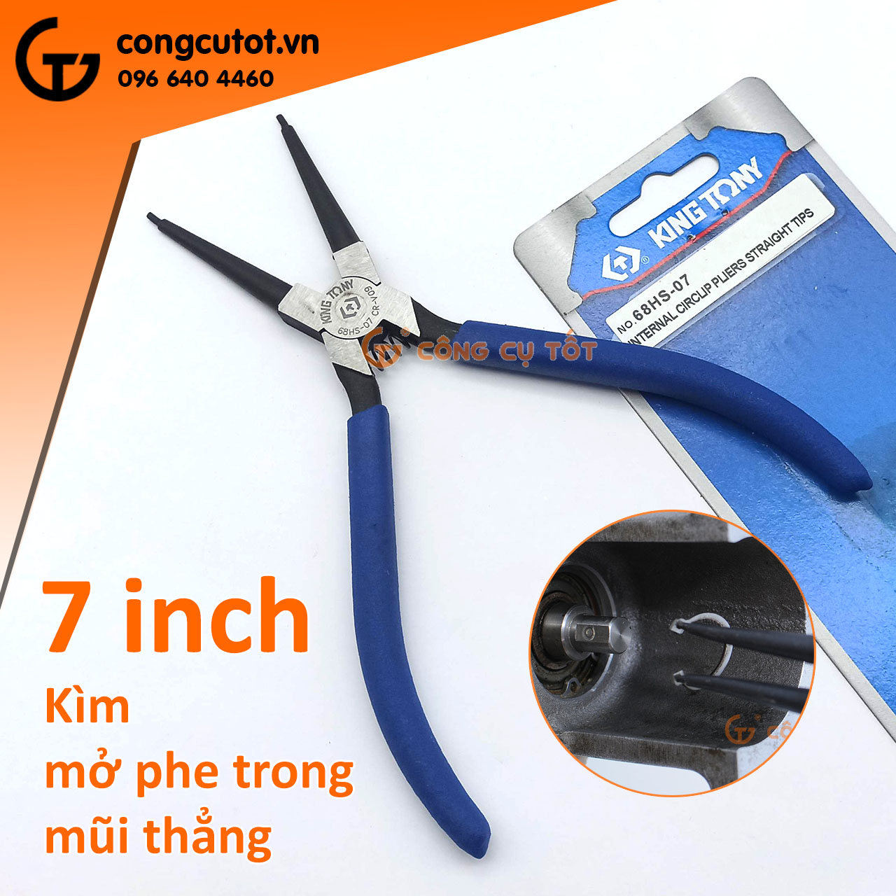 Kìm mở phe Kingtony size tùy chọn