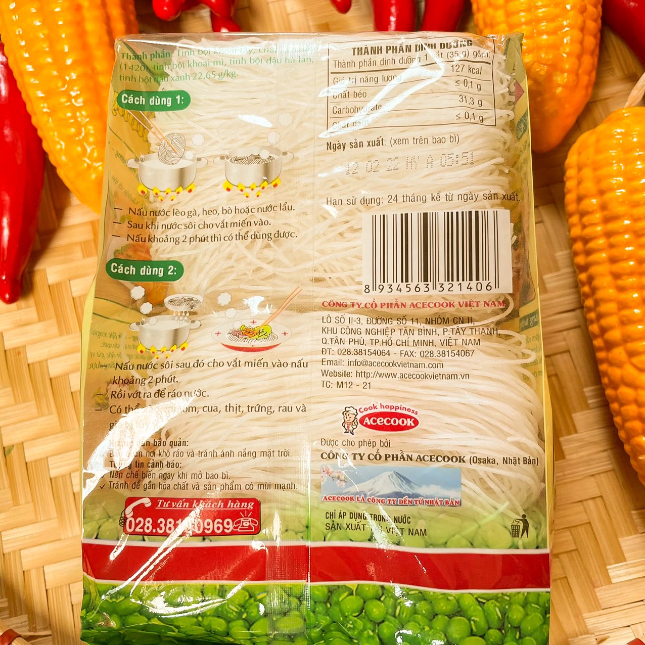 MIẾN PHÚ HƯƠNG YẾN TIỆC 210GR