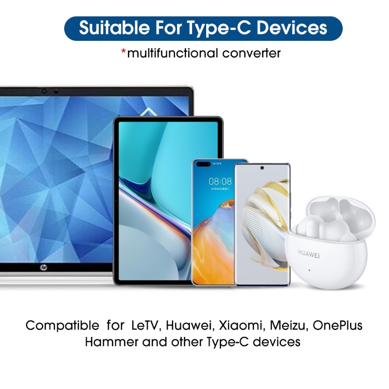 CCLCC PD 100W Fast Charging Converter for iPhone 15 Promax/iPad,USB C to Lightning Adapter Mini Type C Data Cable Conversion