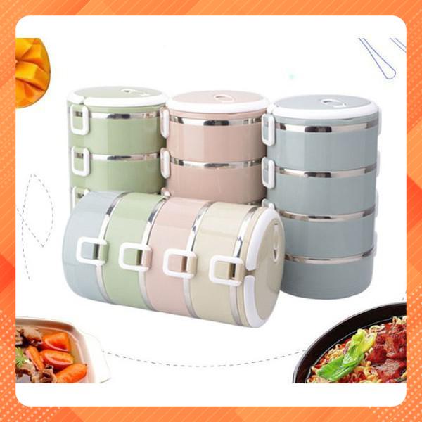 Cặp lồng giữ nhiệt 4 tầng lúa mạch