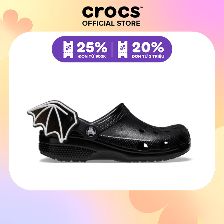 Giày Clog Trẻ Em Crocs I Am Bat Classic - Black