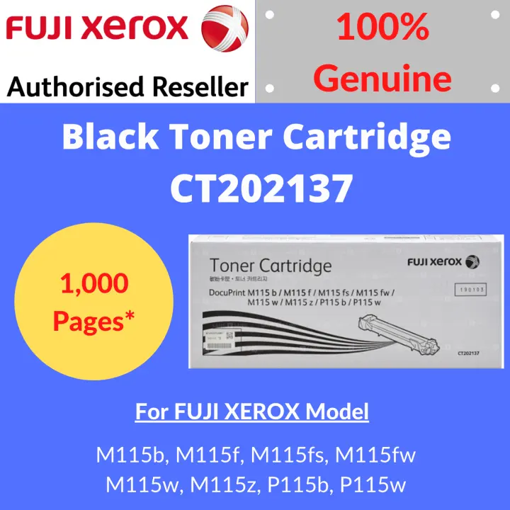 fuji xerox docuprint m115w toner cartridge
