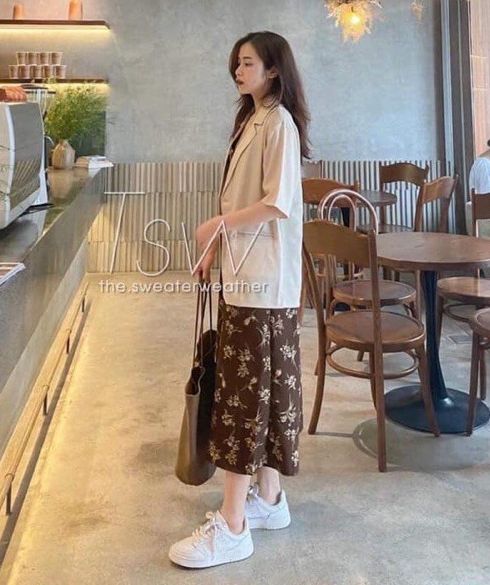 Áo vest Blazer nữ phong cách Hàn Quốc