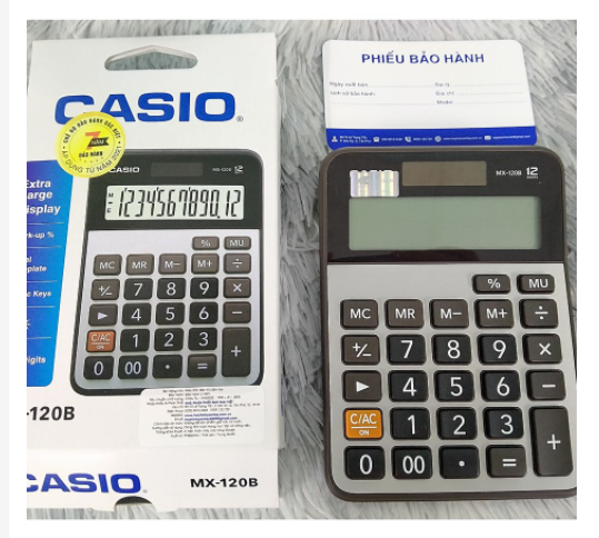 Máy Tính Casio MX-120B chính hãng