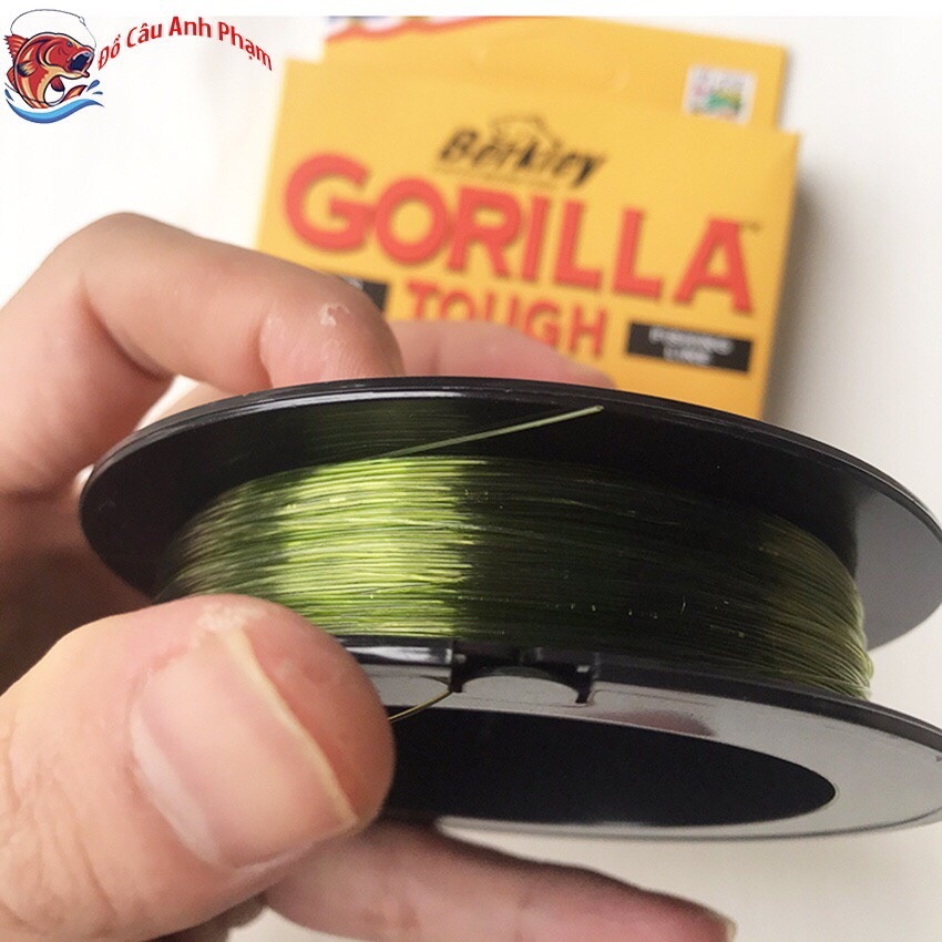Cước Câu Cá Dây Câu Cá GORILLA Xanh Rêu 100m Siêu Bền CC-4 [Đồ câu Anh Phạm]