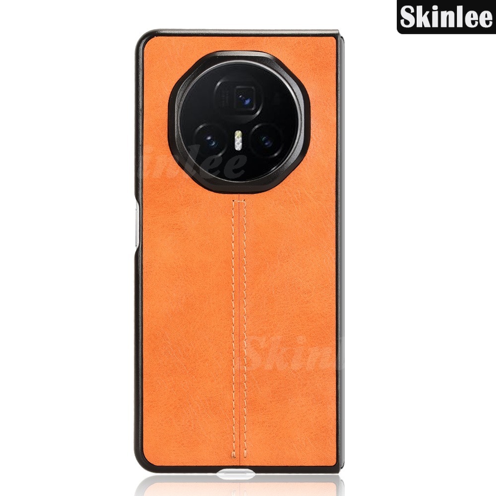Phone Case for Honor Magic V3 Back Cover Carbon Leather Soft Silicon Shockproof Cover for Honor Magic V3 5G Cover Cases.
