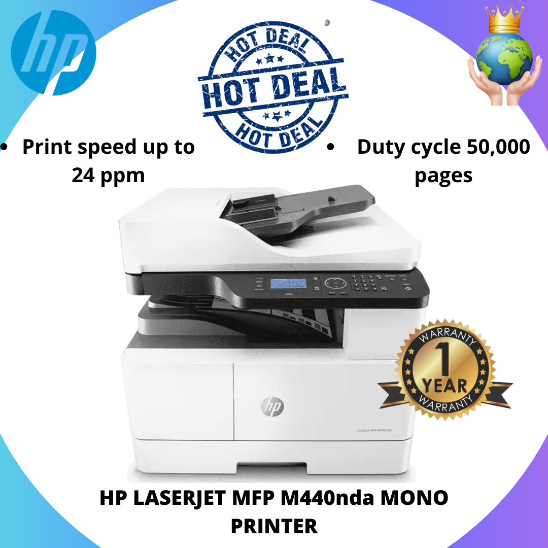 Printer A3 HP LaserJet MFP M440nda Mono Laser Printer Ready Stock Lazada