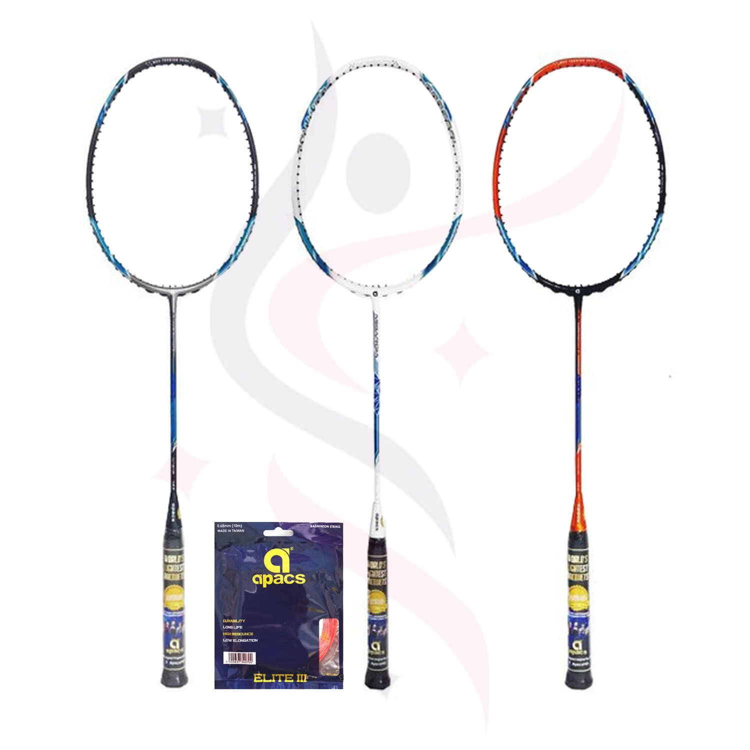 Raket Badminton Apacs Asgardia Control Bonus Komplit Raket Apacs Asgardia Control Original Raket