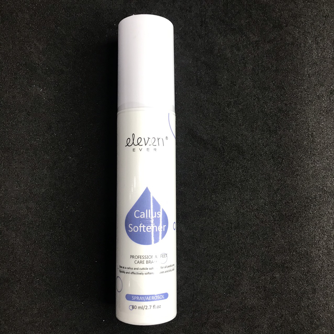 Chai Xịt Mềm Da Chà Gót Eleven 80ml ( Sử dụng cùng Máy Chà Gót Chân hoặc Cây trà gót chân)