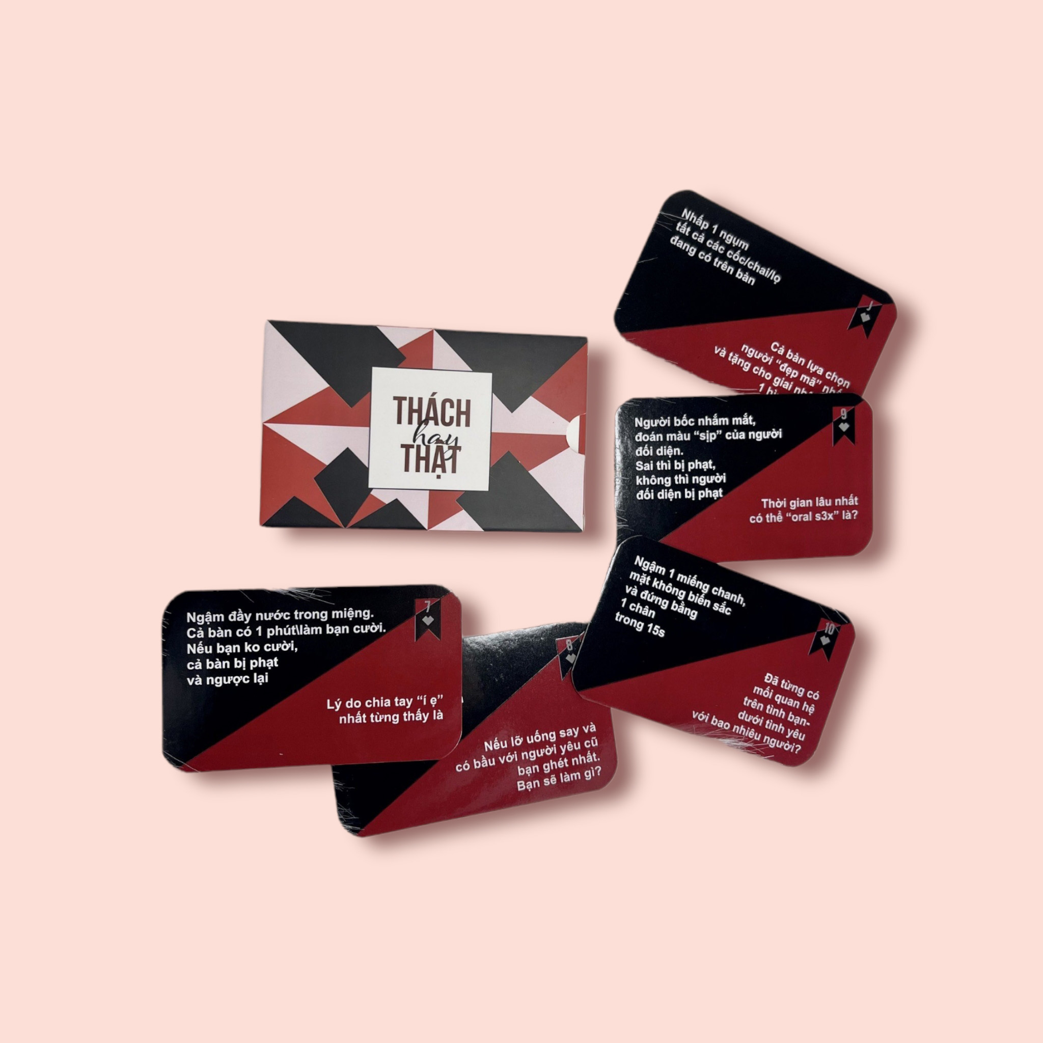 Bộ bài Drinking Game Thách hay thật “Truth or Dare” Thẻ Bài BoardGame