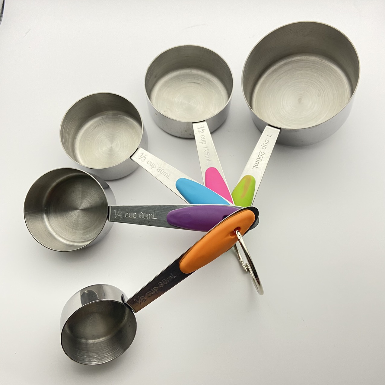Bộ 10 muỗng đo lường inox cao cấp tsp/cup
