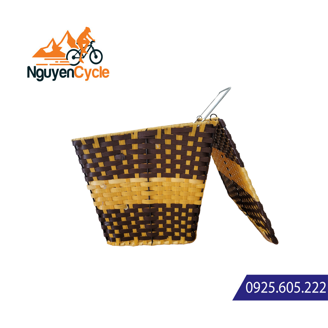 Giỏ xe đạp / xe đạp điện giả mây