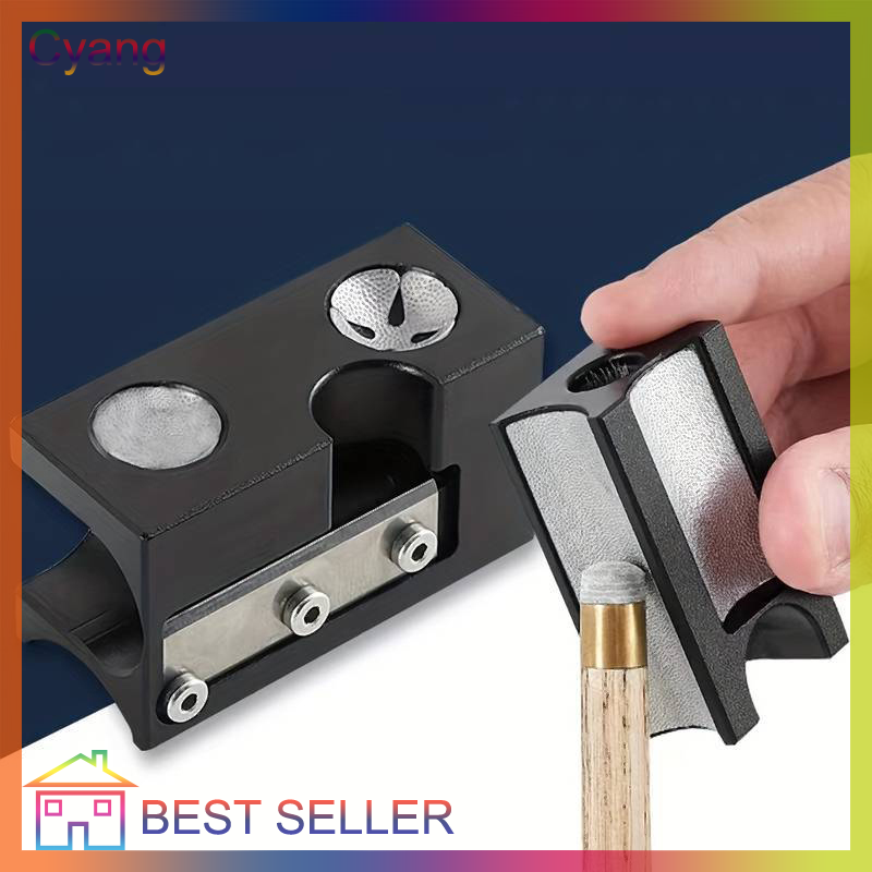 Cyang 8 In 1 Multifunctional Billiards Pool Cue Tip Corrector Shaper Sandpaper Repair Corrector Tool Kit Accessories