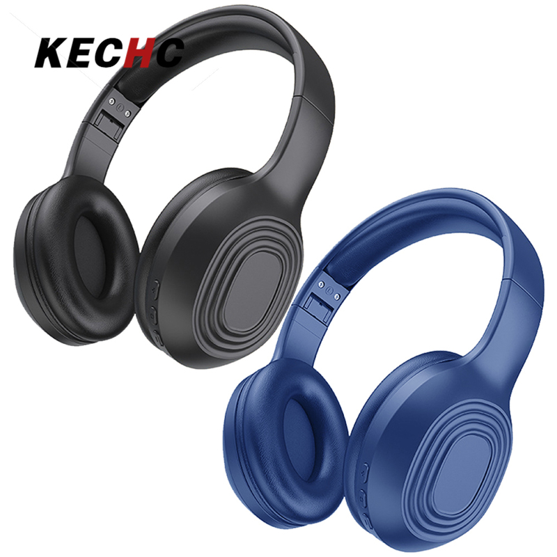 KECHc A28 Noise Canceling Headset Wireless Headset With Built-in Microphone Folding Over Ear Computer Headphones