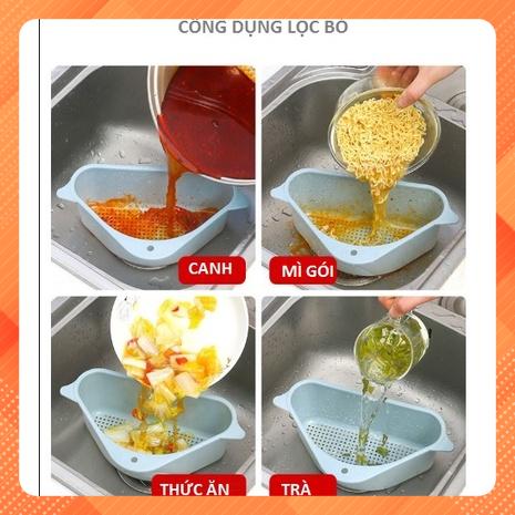 KHAY ĐỰNG ĐỒ, LỌC RÁC THỰC PHẨM ĐA NĂNG THÔNG MINH