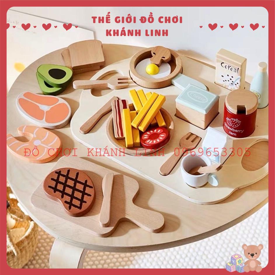 Đồ chơi ấm trà, tháp bánh, kem Nunukids