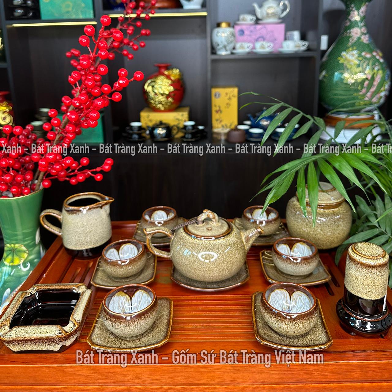 Coffee rose fruit teapot set-high class modified fire men teapot set