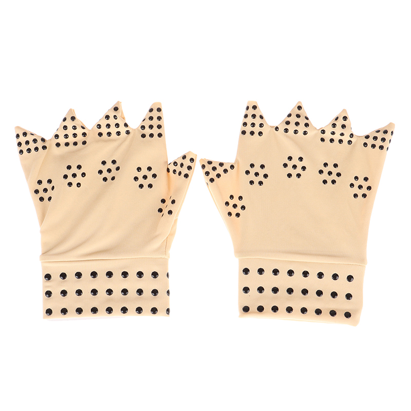 Wenefang%20Fashion%201pair%20Arthritis%20Compression%20Gloves%20Half%20Finger%20Wrist%20Support%20Non-slip%20Therapy%20Hand%20Protection%20Pain%20Relief%20Gloves%20-%20Image%202