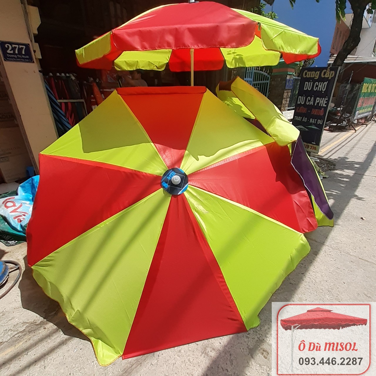 HCM_Dù Rộng 2m2 Cực Bền KHÔNG ĐẾ
