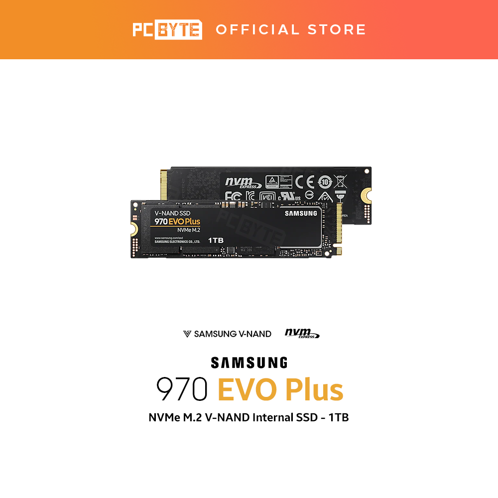 Samsung 970 Evo Plus NVMe M.2 Internal SSD (250GB/500GB/1TB/2TB) Lazada