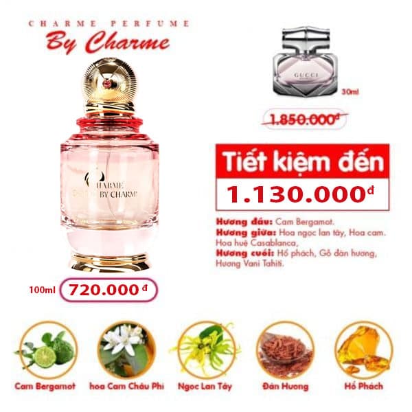 Nước Hoa Charme_By_Charme 100ml