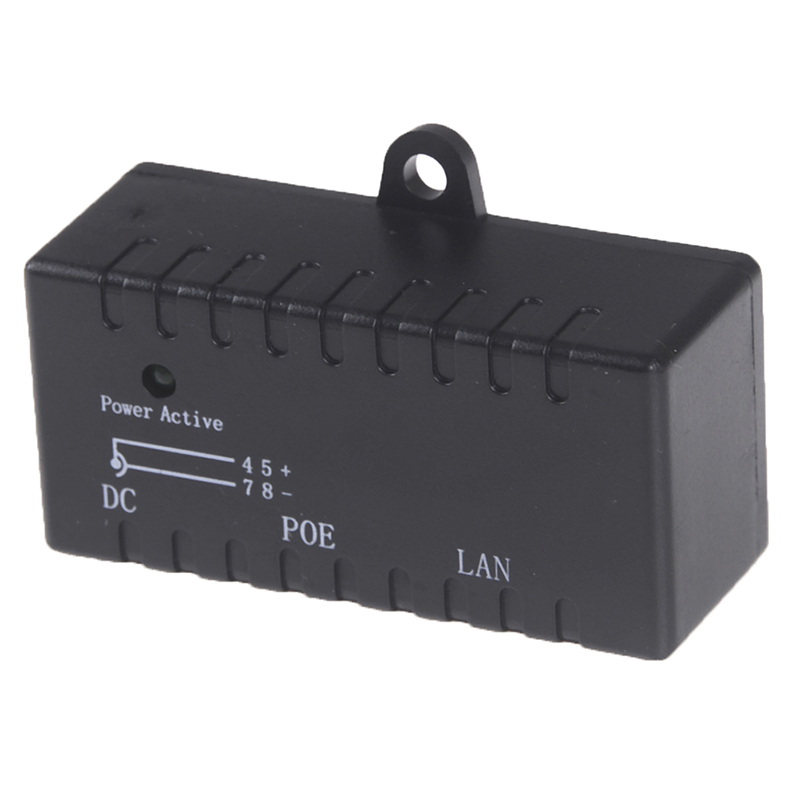 Passive POE injector for IP Camera VoIP Phone Netwrok AP device 12V - 48V. 