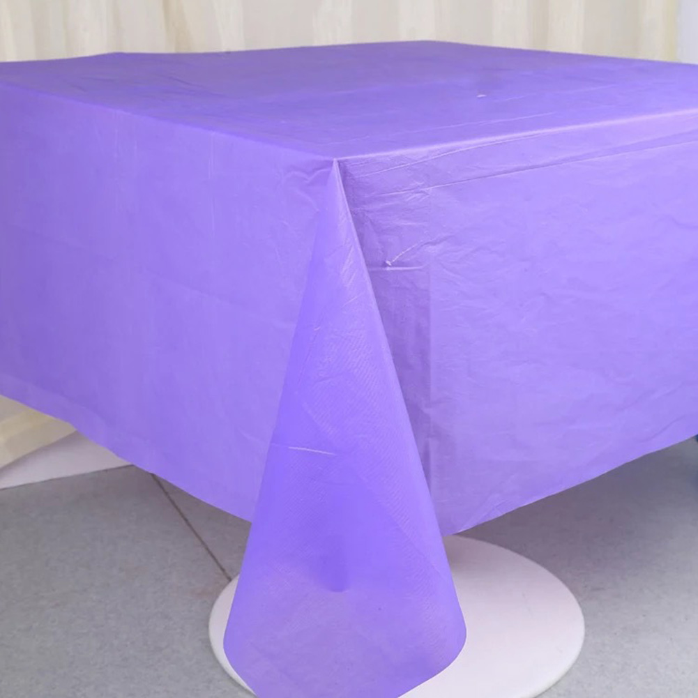 1 PC Dùng Một Lần màu trơn Khăn Trải Bàn tiệc sinh nhật Đám Cưới Giáng Sinh Bảng Bìa Lau Bao Gồm Hình Chữ Nhật Bàn Trang trí bằng vải