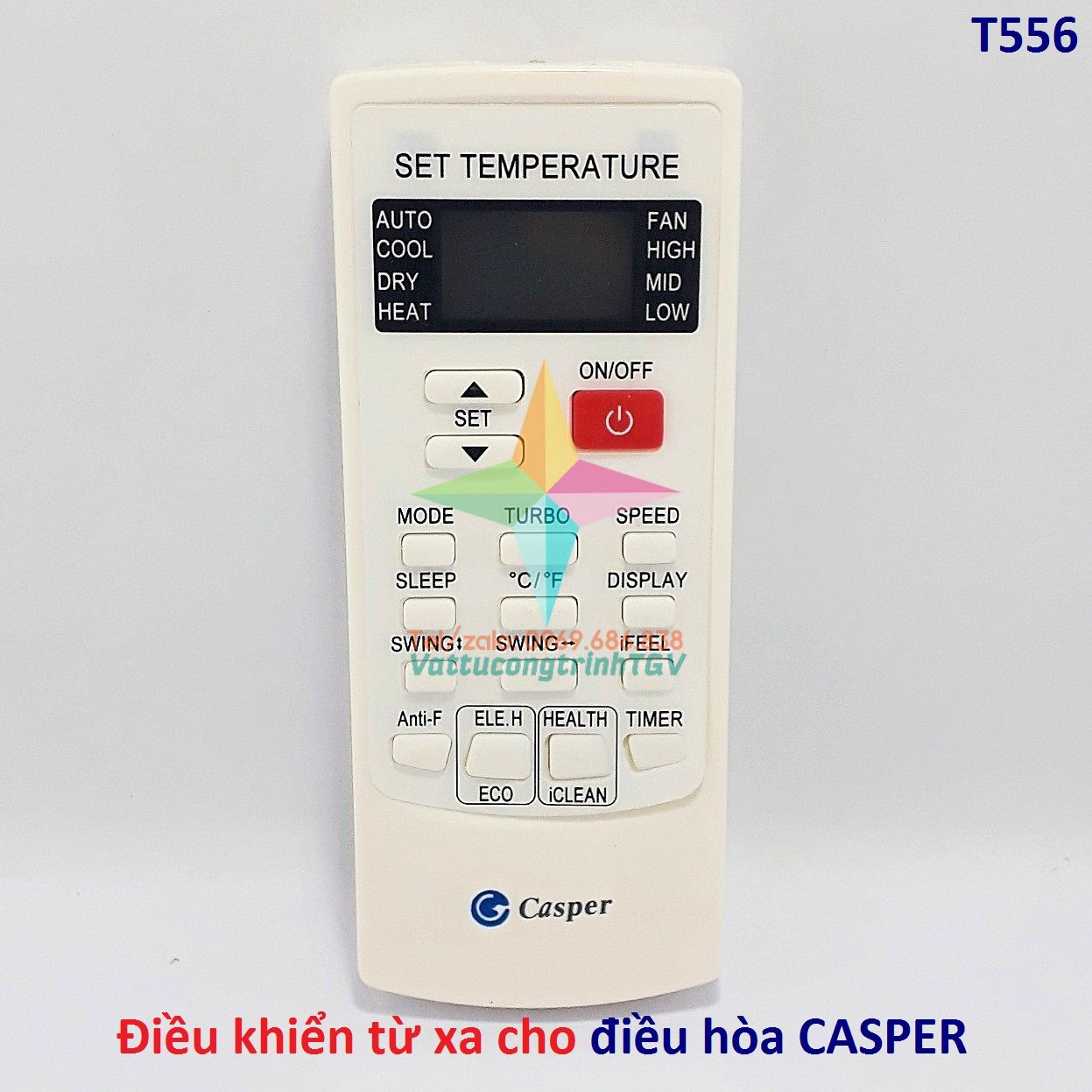Điều khiển Điều hòa CASPER